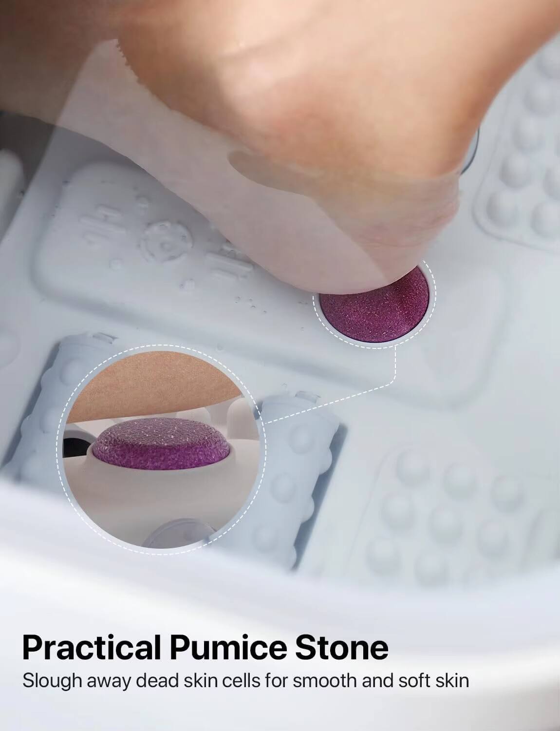 Practical Pumice Stone  
Slough away dead skin cells for smooth and soft skin