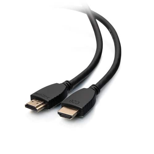 C2G - 50606 757120506065 1.5 feet Core Series High Speed HDMI Cable with Ethernet - 4K 60 Hz - Male/Male - Black