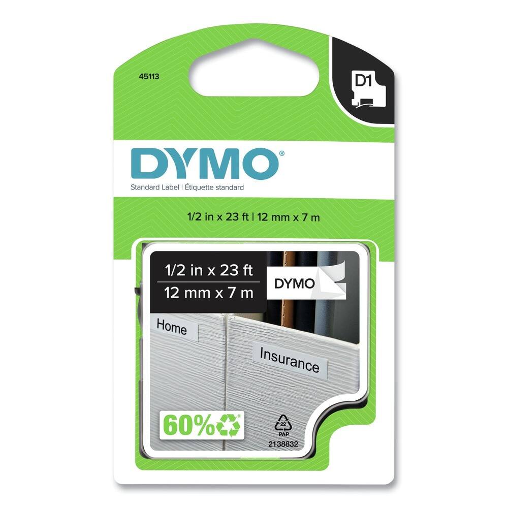 45113  
D1  
DYMO Standard Label  
1/2 in x 23 ft | 12 mm x 7 m  
Home  
Insurance  
60%  
22 PAP  
2138832