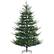 Front. Homcom - Nordic Pine Hinged Artificial Christmas Tree, 1218 Realistic Branches Steel Base - Green.