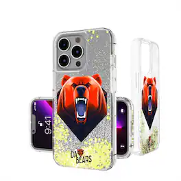 Keyscaper - NFL - Chicago Bears iPhone Glitter Case - 13 Pro - Multicolor