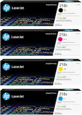 hp LaserJet Original HP Toner 218x Black
W2180X
Carteuche de toner haut rendement
TERRAJET
Excellente performance, Conception responsable
HP LaserJet Pro 3201, MFP 3301
hp LaserJet Original HP Toner 218x Magenta
W2183X
Carteuche de toner haut rendement
TERRAJET
Excellente performance, Conception responsable
HP LaserJet Pro 3201, MFP 3301
hp LaserJet Original HP Toner 218x Yellow
W2182X
Carteuche de toner haut rendement
TERRAJET
Excellente performance, Conception responsable
HP LaserJet Pro 3201, MFP 3301
hp LaserJet Original HP Toner 218x Cyan
W2181X
Carteuche de toner haut rendement
TERRAJET
Excellente performance, Conception responsable
HP LaserJet Pro 3201, MFP 3301