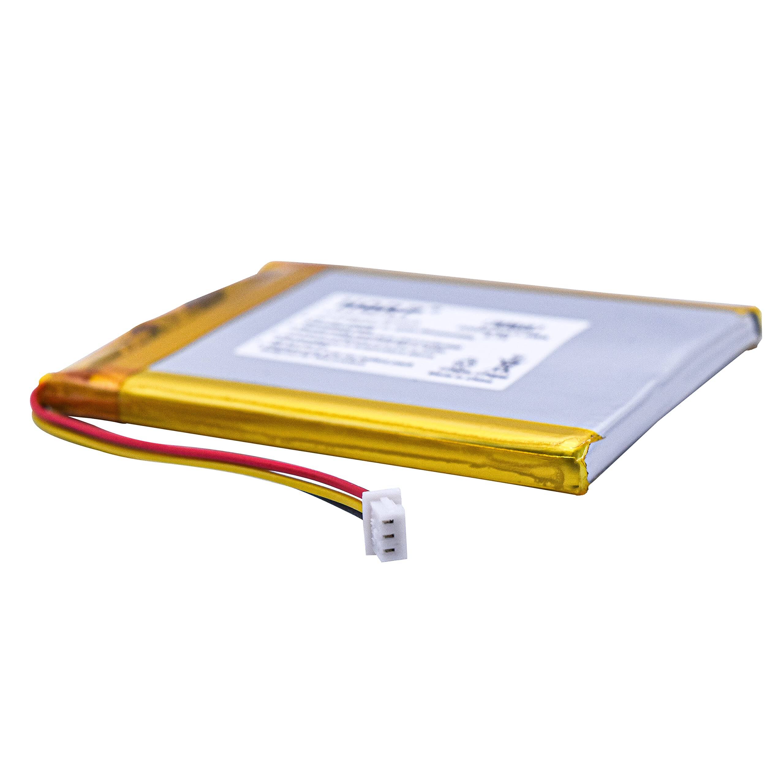 Alt View 1. HQRP - Battery for Moonybaby Trust 50, WildView 50, Split 50 (MB5595, MB55935-2T, MB55935BV, MB55935BV-2T), Li-ion 3.7V 1800mAh.