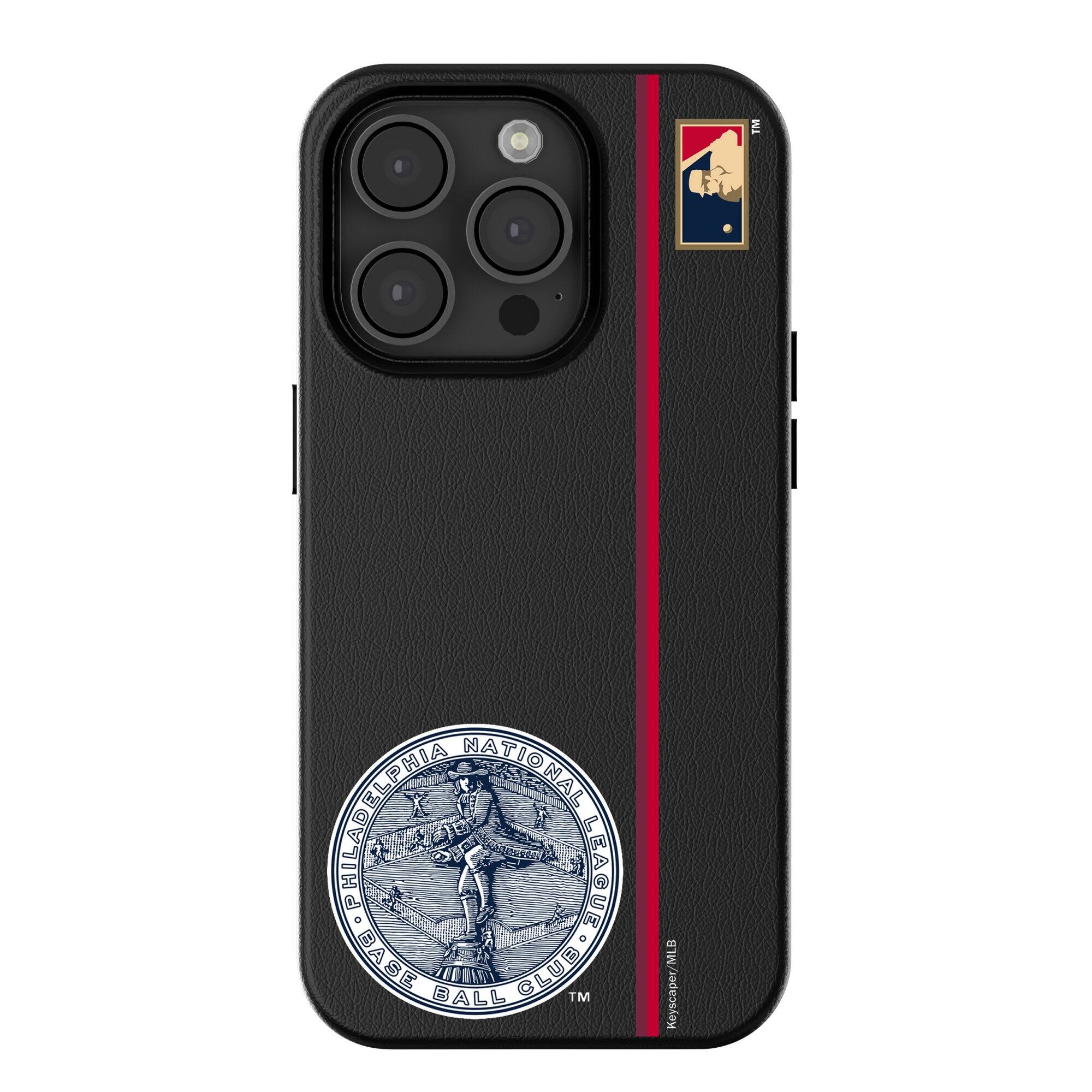Keyscaper - MLB - Philadelphia Phillies - 1915 Logo iPhone Magnetic Bump Case - 15 Pro Max - Black price history on PriceWatchPro