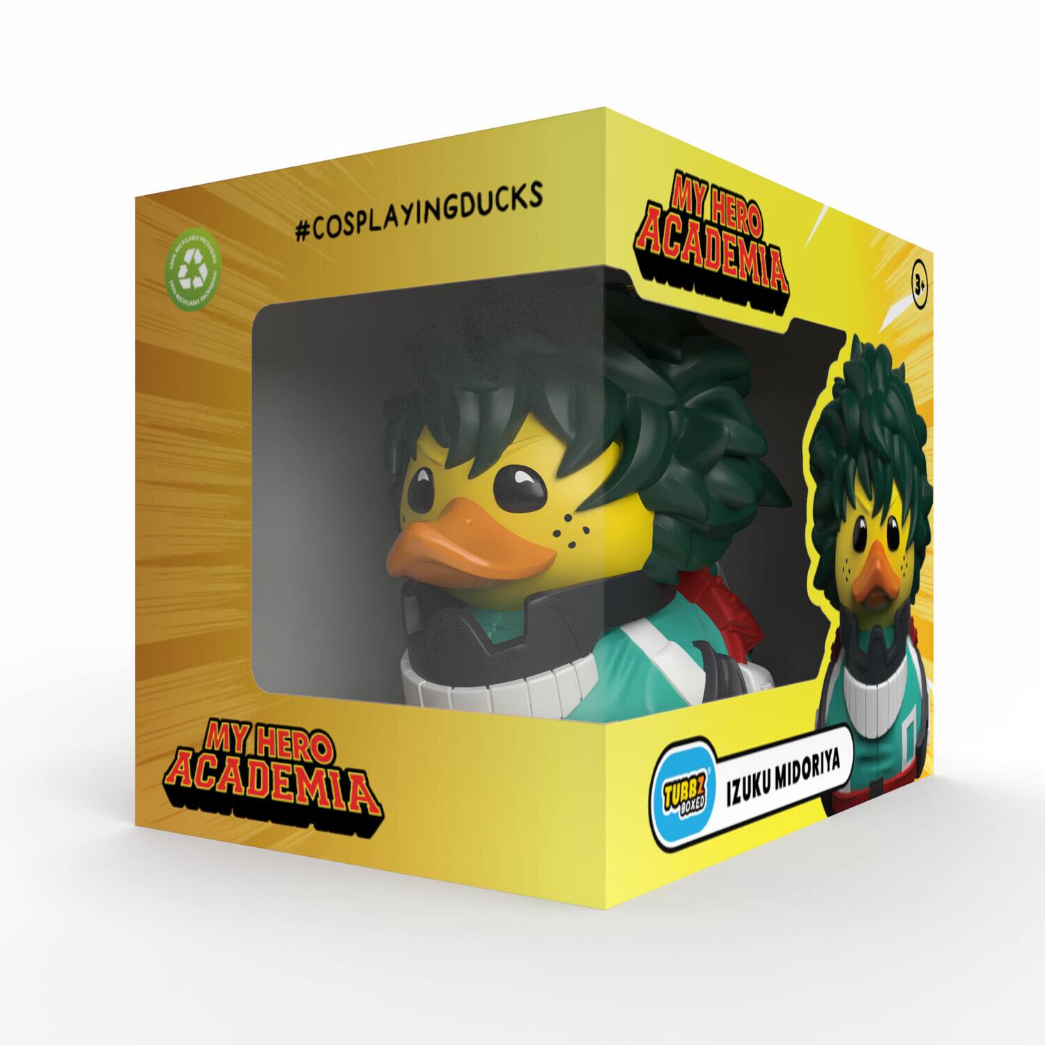 #COSPLAYINGDUCKS  
MY HERO ACADEMIA  
IZUKU MIDORIYA  
TUBBZ BOXES