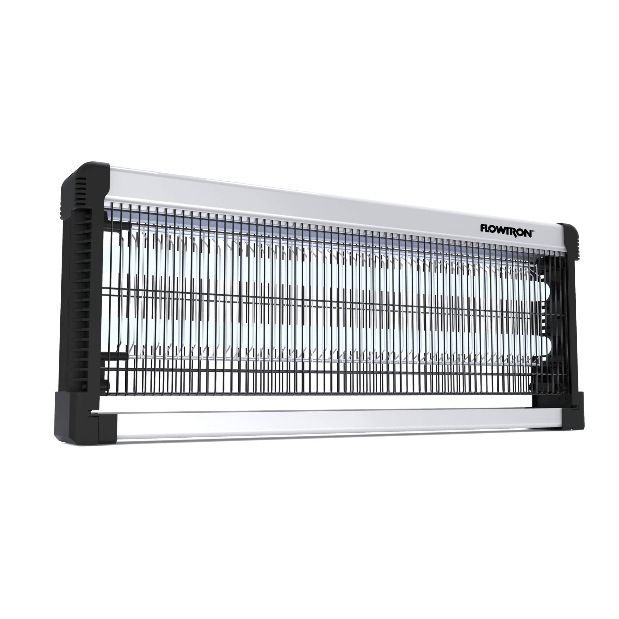 Alt View 6. Flowtron - Indoor Bug Zapper 3000V with LED Lamp, Trap, Power, Indoor/Outdoor Use - Black.