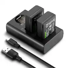 NEEWER CHI CHI Battery Pack EN-EL2S EWER Geable 5 GV SSEES Ces OS I O ES 1 I I 1E.3 4 I I Mk Pga # Fattery 1200mAh, EWER EN-EL2S T8N Rechargeable