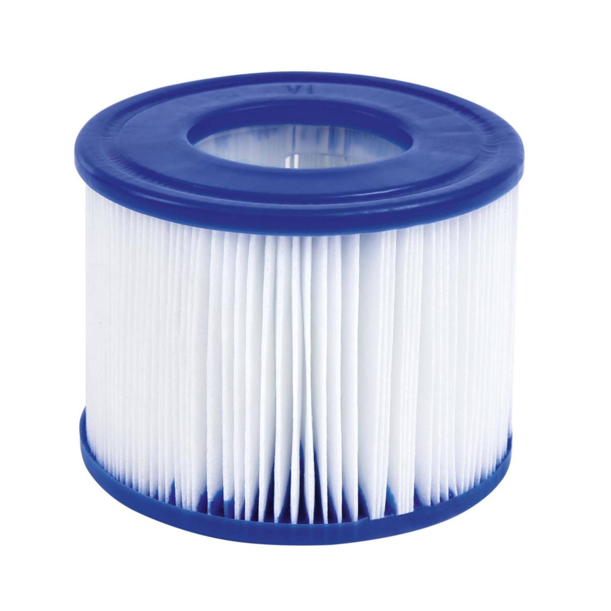 Alt View 7. Coleman - Coleman SaluSpa 114 AirJet Square Hot Tub w/4-Pack of Bestway SaluSpa Spa Seat - Gray.