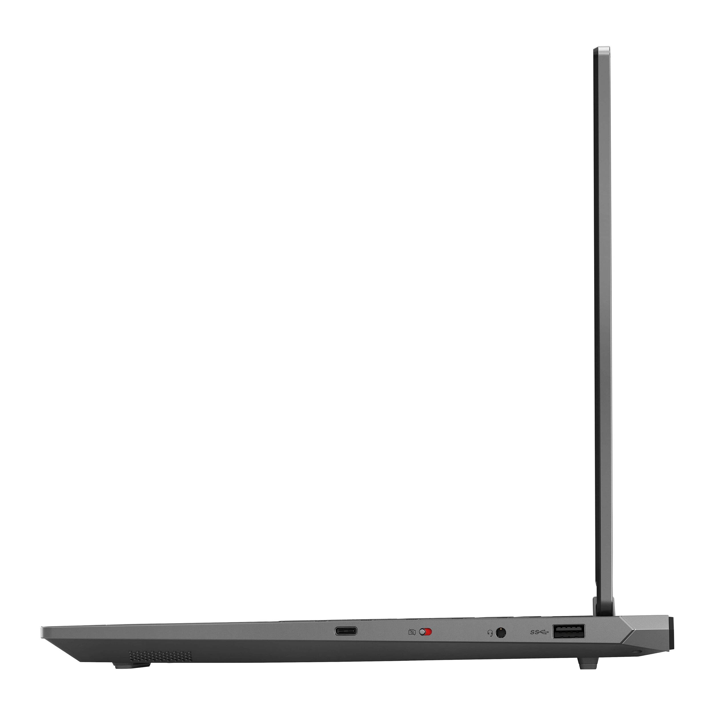 Alt View 8. Lenovo - Lenovo LOQ 15.6" FHD Gaming Laptop,AMD Ryzen 5 7235HS,12GB DDR5,512GB SSD,GeForce RTX 4050,Win 11 Home,Luna Grey - Grey.