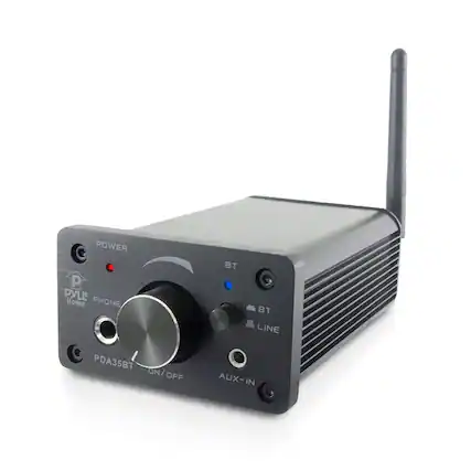 POWER
PYLE Home
PHONE
PDA35BT
ON/OFF
AUX-IN
BT
LINE