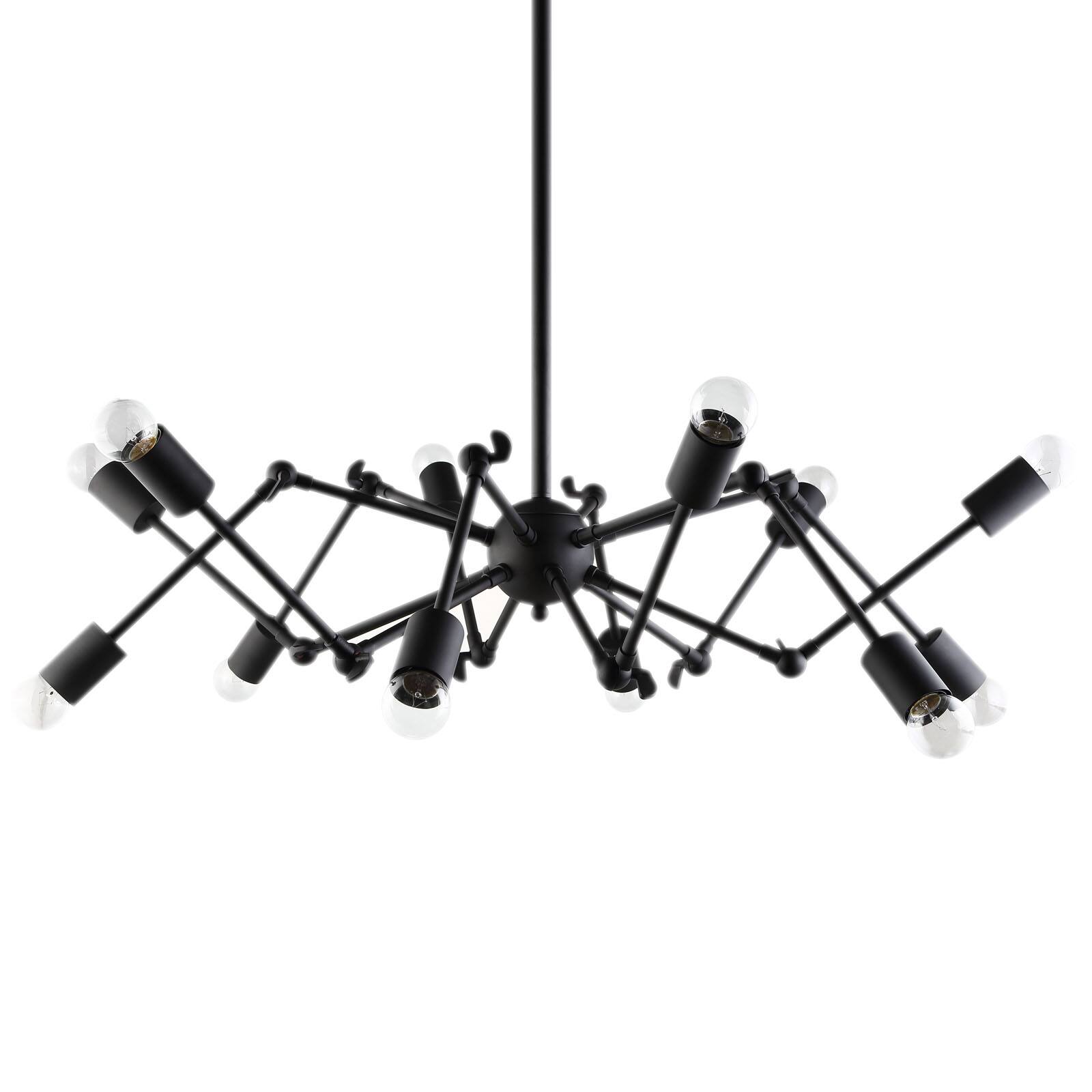 Left. Modway - Tagmata Ceiling Fixture by Modway - Black.
