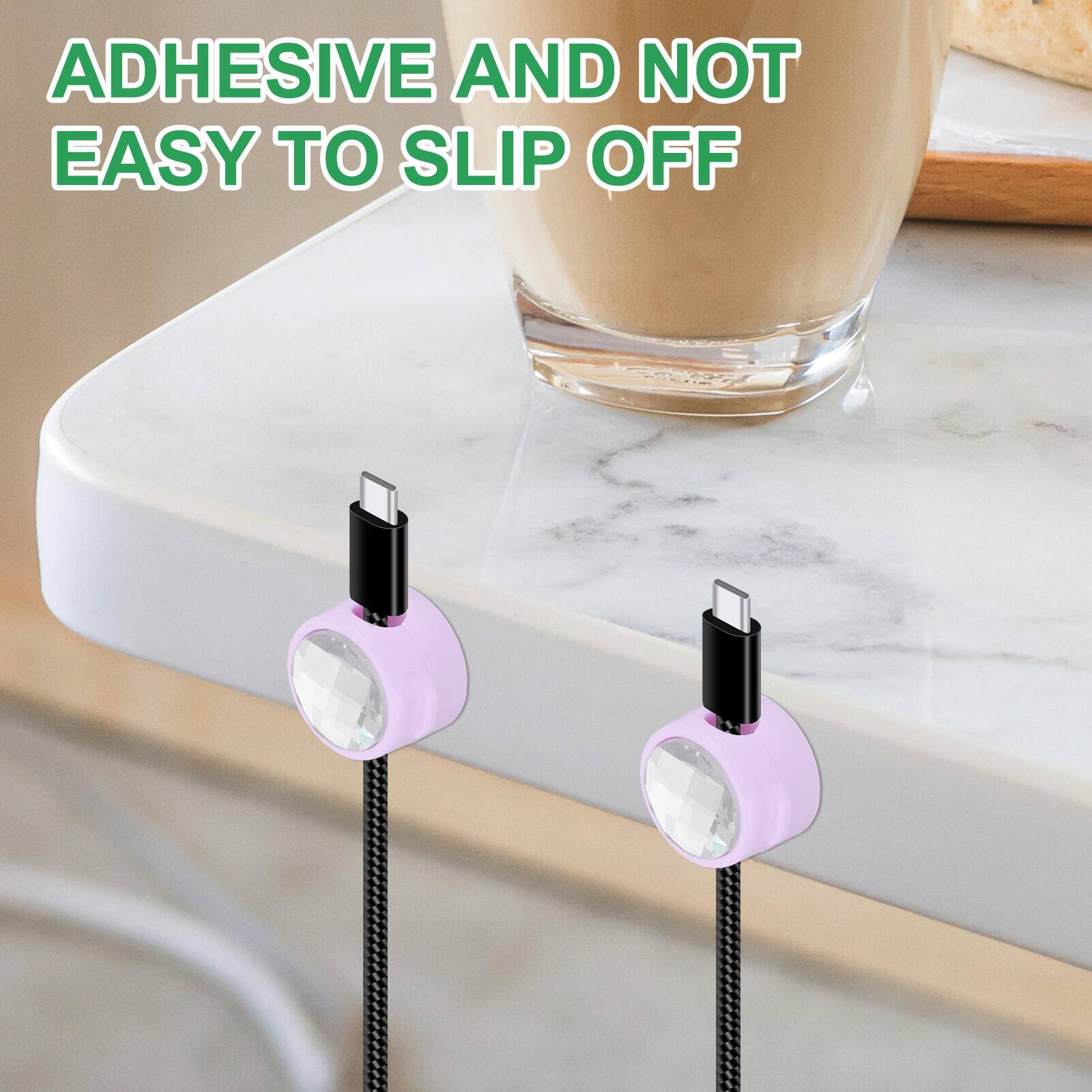 ADHESIVE AND NOT EASY TO SLIP OFF