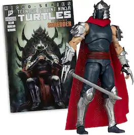 McFarlane Toys - Teenage Mutant Ninja Turtles - Page Punchers - Shredder 5" Action Figure with Comic - COLLECTIBLES - Multicolor