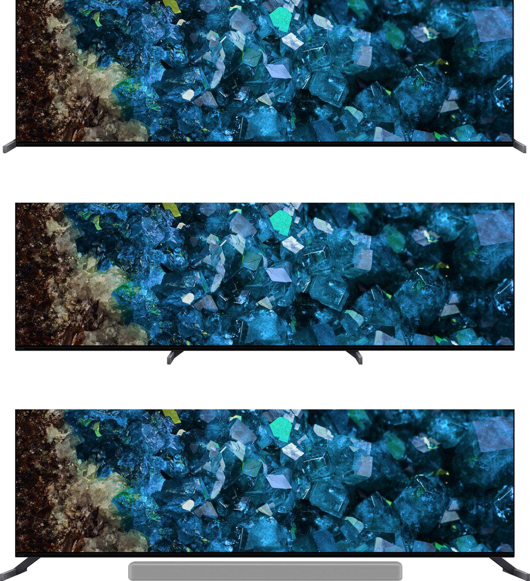 Alt View 24. Sony - 83" Class BRAVIA XR A80L OLED 4K UHD Smart Google TV (2023) - Black.