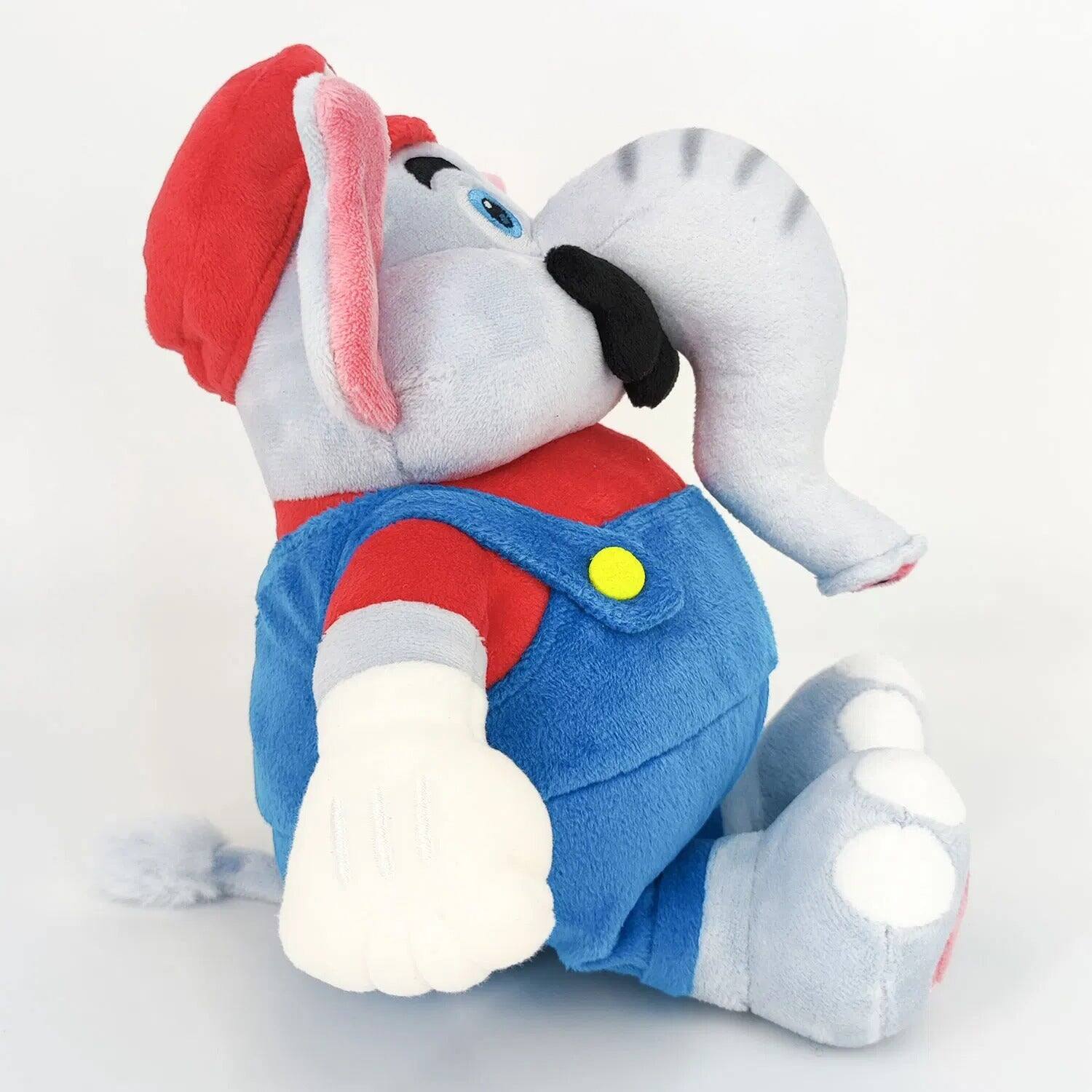 Alt View 3. Little Buddy - Little Buddy: Super Mario Bros Wonder - Elephant Mario 10" Plush - Multicolor.