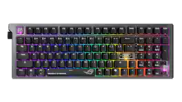 ASUS - ROG Strix Morph 96% Wireless Mechanical RGB Gaming Keyboard with Hot-Swappable ROG NX Snow Switches - Black