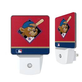 Keyscaper - Chicago Cubs Stripe Mascot Nightlight 2-Pack - Multicolor