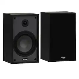 Dayton Audio - Classic B65 Bookshelf Speaker Pair - Black