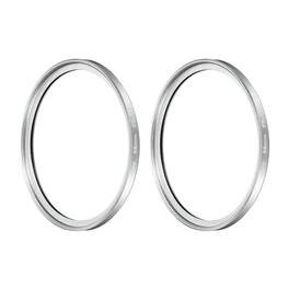 Unique Bargains - 58mm Ultra Slim Lens Filter 2pcs, Multi Coating Aluminum Circular Screw-in Protection for Photography