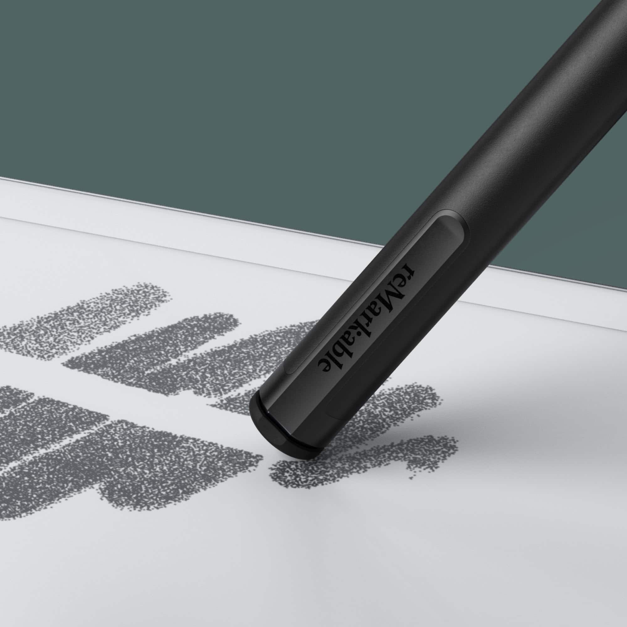 Alt View 13. reMarkable - reMarkable 2 - Marker Plus with Built-in Eraser for your Paper Tablet - Black.