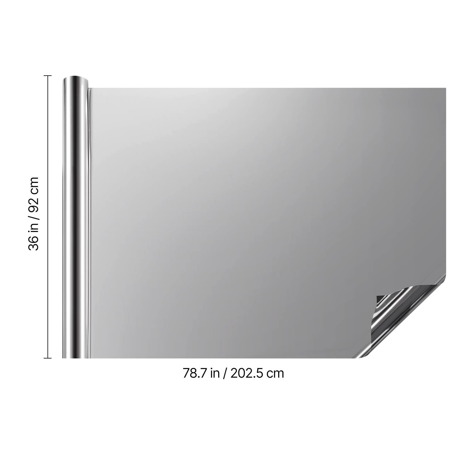 36 in / 92 cm  
78.7 in / 202.5 cm