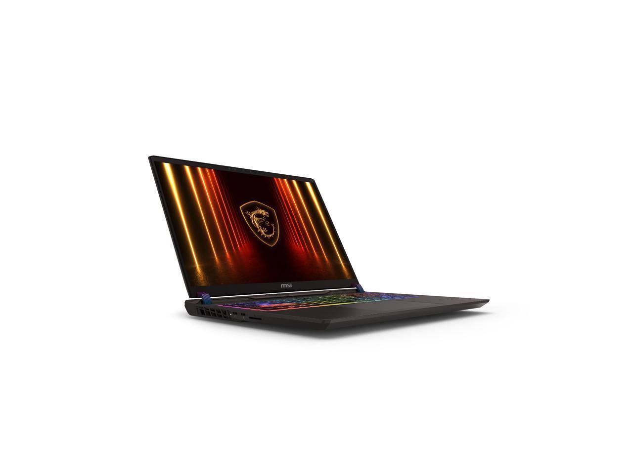 Alt View 4. MSI - MSI Vector 16 HX AI Gaming Laptop: Core Ultra 7-255HX, RTX 5070Ti, 16GB DDR5, 512GB SSD, 144Hz FHD+, TB5, Wi-Fi 6E.