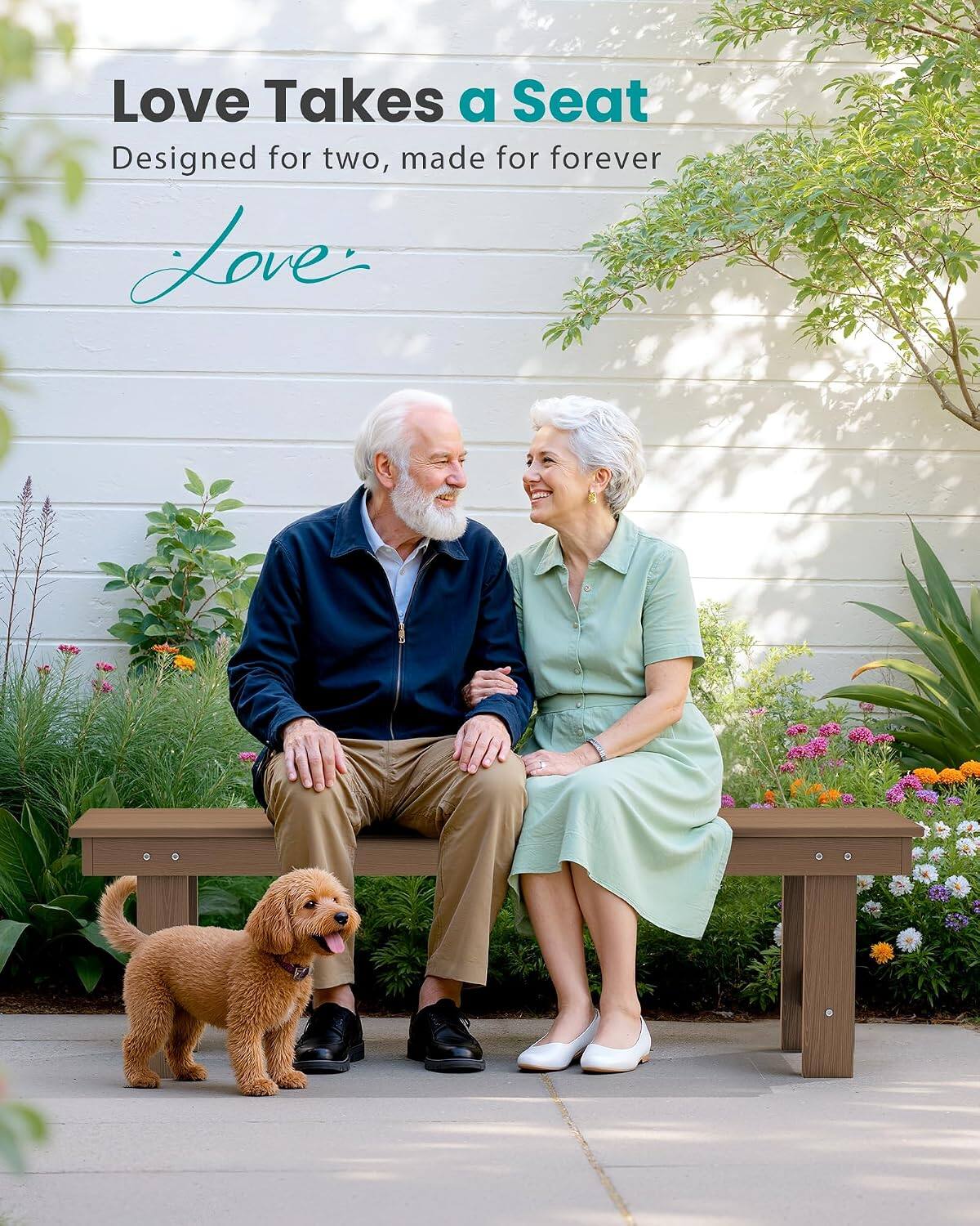 Love Takes a Seat  
Designed for two, made for forever  
Love