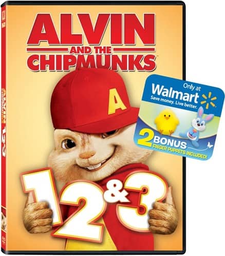 Alvin and the Chipmunks 1, 2 & 3  - DVD