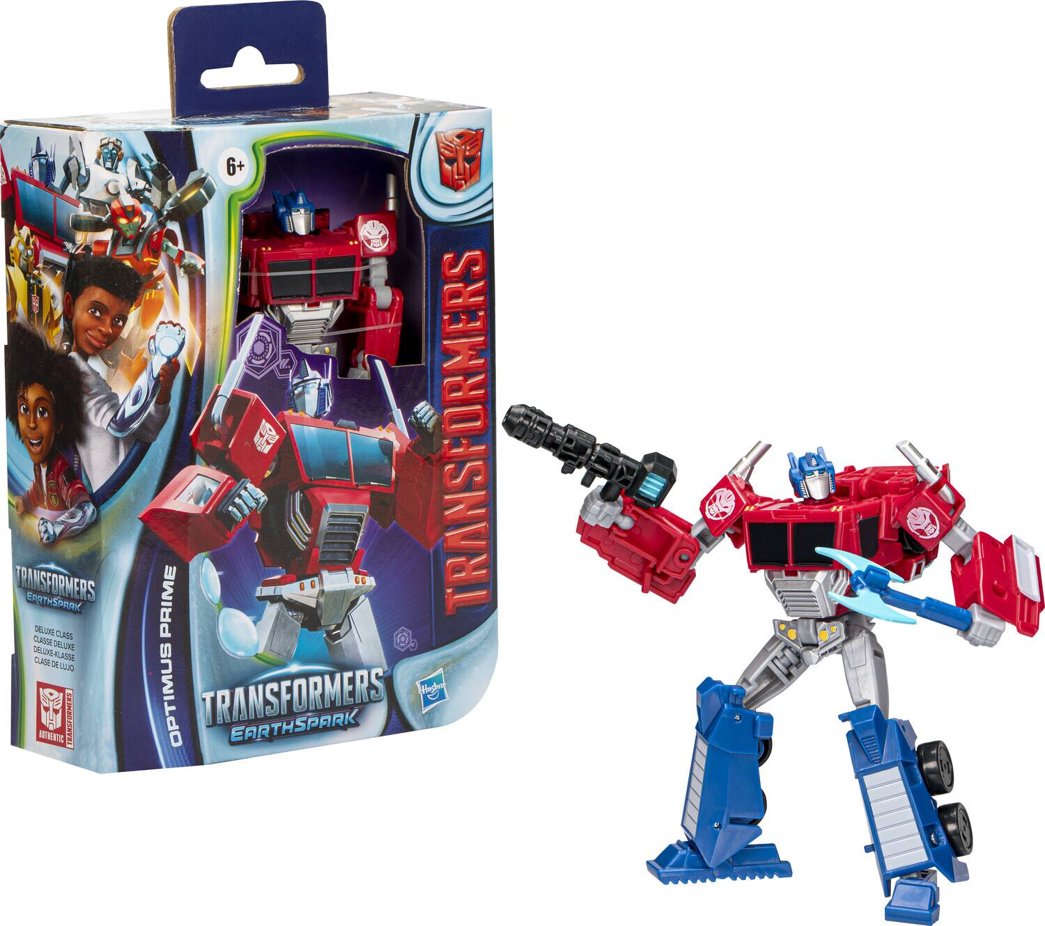 Hasbro - Collectibles - Transformers EarthSpark - Deluxe - Optimus Prime - COLLECTABLES - Multicolor
