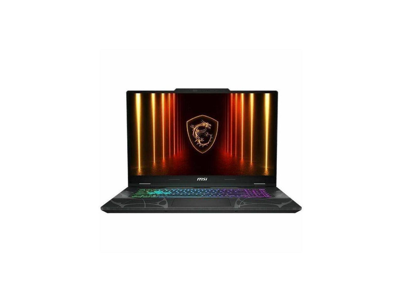 Alt View 8. MSI - MSI Cyborg 15 B2RWEKG-258US - Intel Core 5 210H - 16GB - 1TB SSD - RTX 5050 8GB - Wi-Fi 6E - Black - Translucent Black.