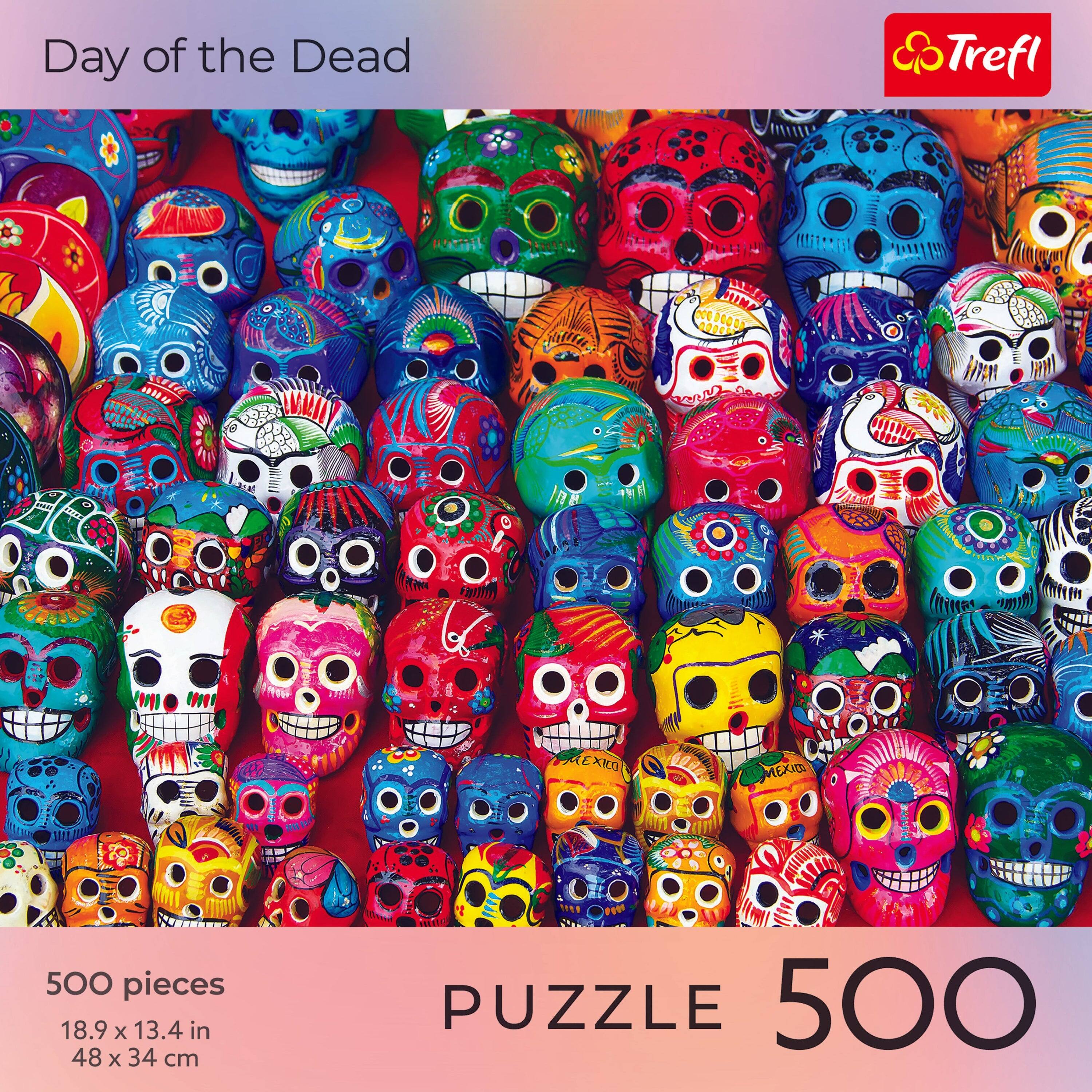 Day of the Dead

Trefl

500 pieces

18.9 x 13.4 in

48 x 34 cm

PUZZLE 500