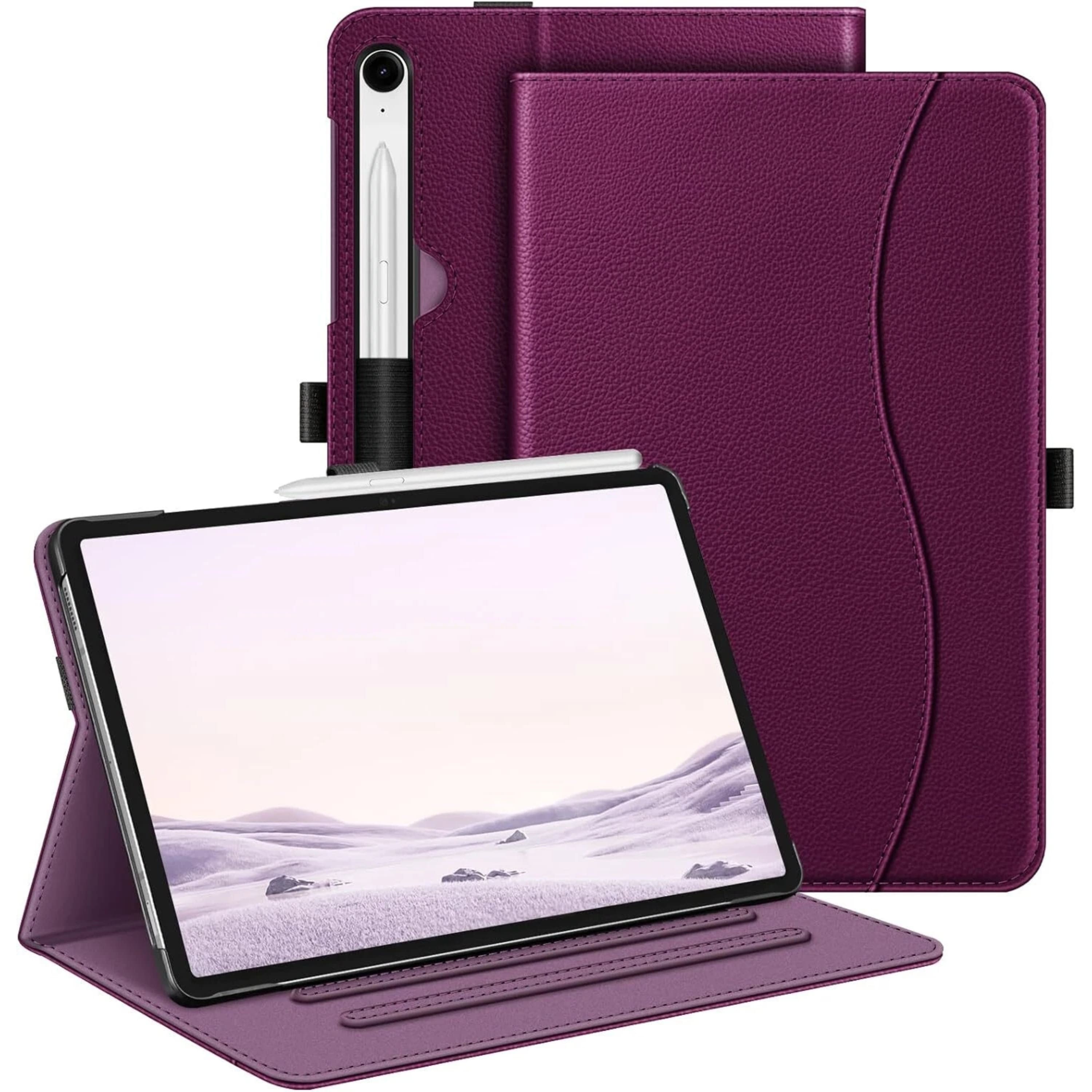 Kitcheniva - Slim Protective Case For Samsung Galaxy Tab S9 FE 10.9 Inch 2023 With Auto Sleep-Wake Purple3192634172486 - Purple