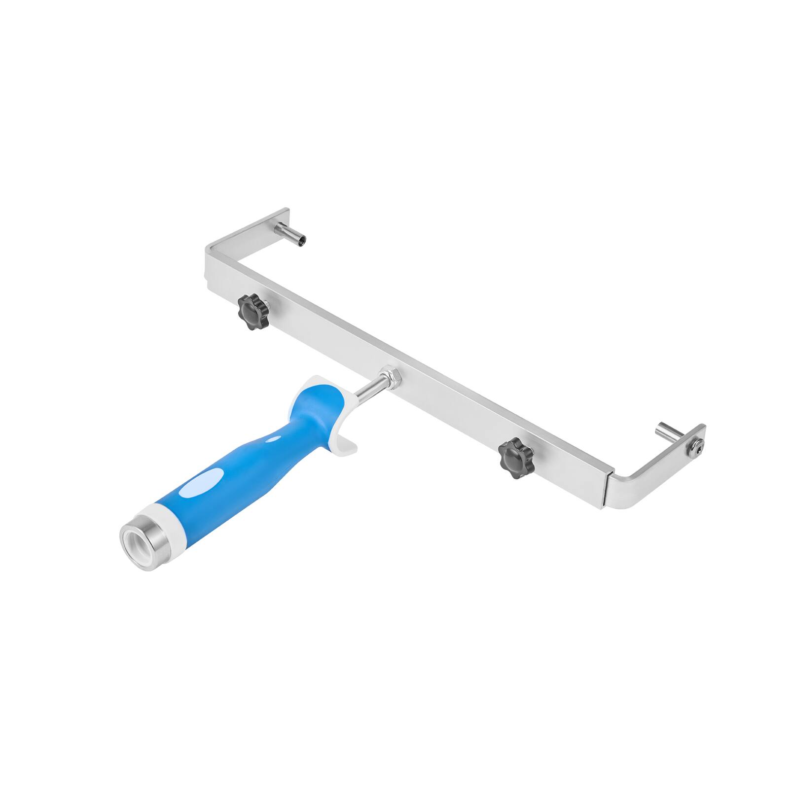 Alt View 5. VEVOR - 18 Inch Paint Roller Frame,12-18 in Adjustable Frame with Marked Scale,Lightweight Painting Supplies for Wall House - Blue & Sliver.