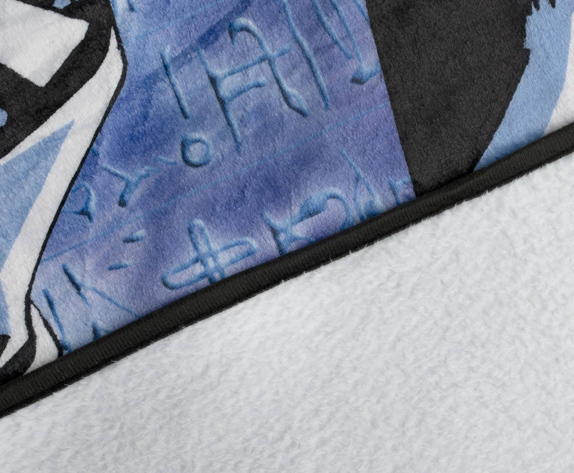 Alt View 1. Surreal Entertainment - Yu-Gi-Oh! Blue-Eyes White Dragon Fleece Throw Blanket | 45 x 60 Inches - Blue.