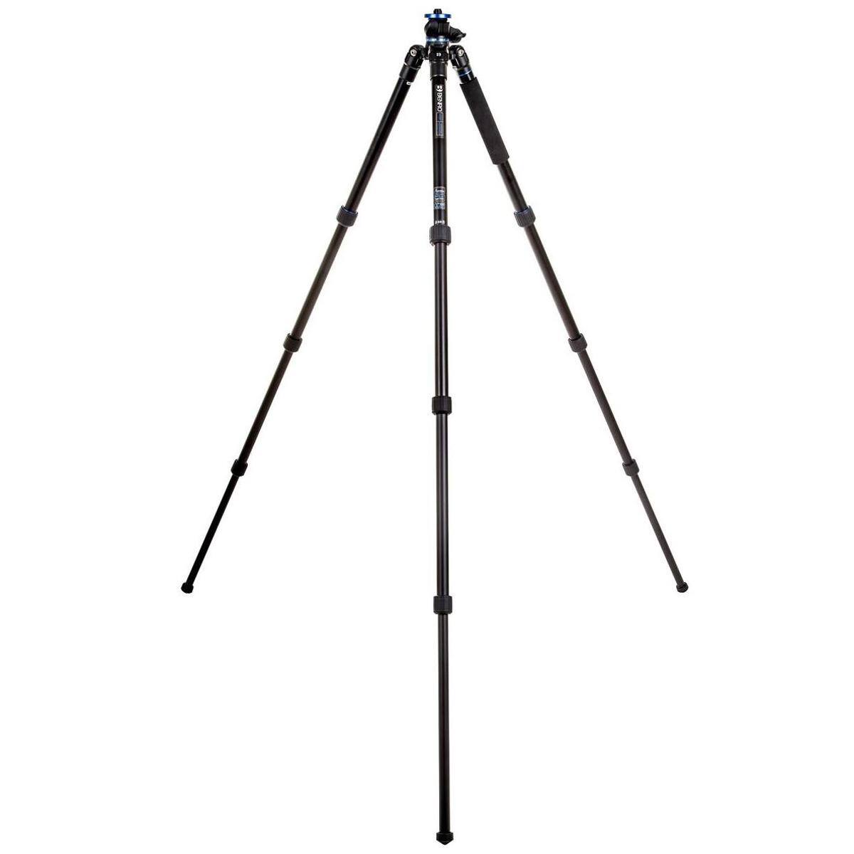 Alt View 1. Benro - Benro Go Plus FGP28A 4-Section Al Travel Tripod with Monopod, 65.2" Height.