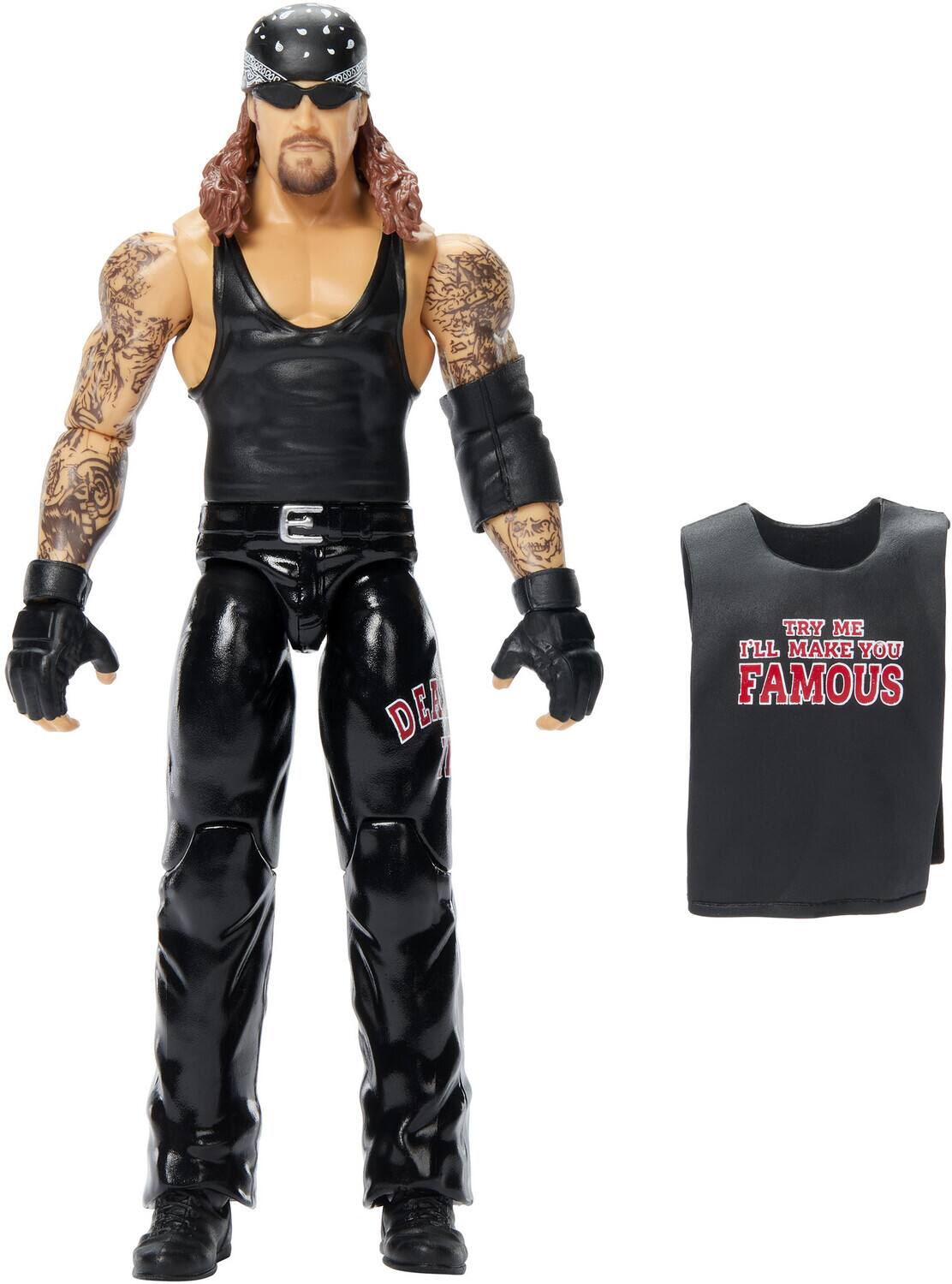Mattel Collectible - WWE Main Event: WrestleMania 6" The Undertaker Action Figure - COLLECTIBLES