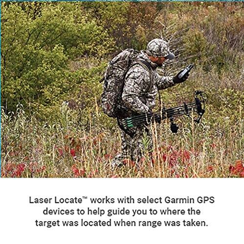 Laser Locate™ works with select Garmin GPS devices to help guide you to where the target was located when range was taken.