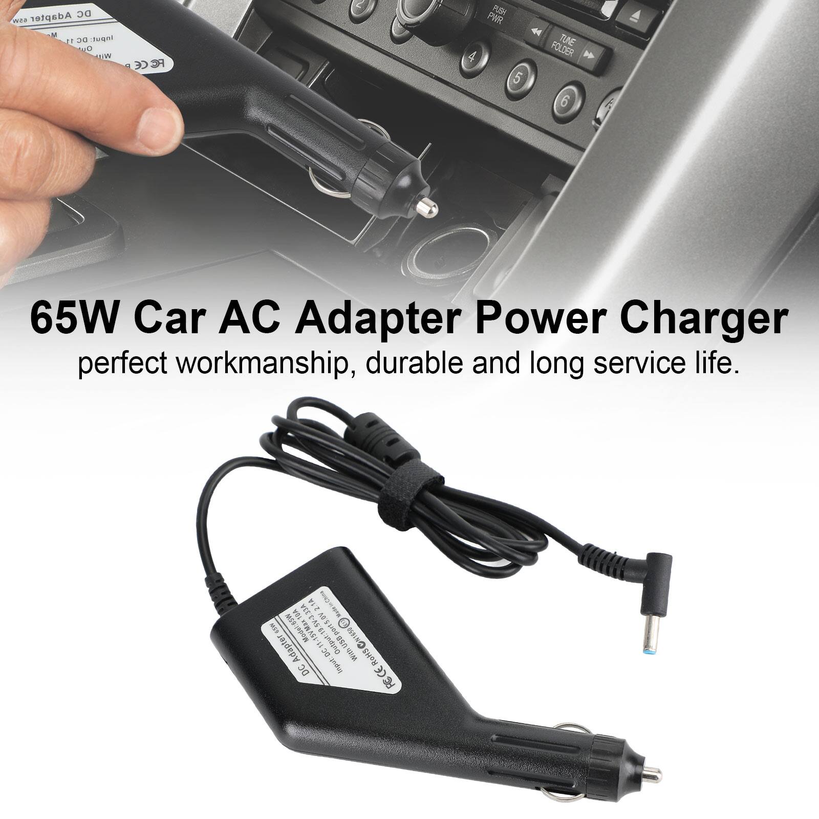 Adapter D Wes M 17 DC Bugni NO A/W CE PC PUS PWR 4 5 TUME FOLDER 6 65W Car AC Adapter Power Charger perfect workmanship, durable and long service life. 2.1A Chine 33  104 I CE  E-AE A8   = PON Adaptersm | ulpul:19 USE CNNN e WIs No3 DC legrst FC

65W Car AC Adapter Power Charger
perfect workmanship, durable and long service life.