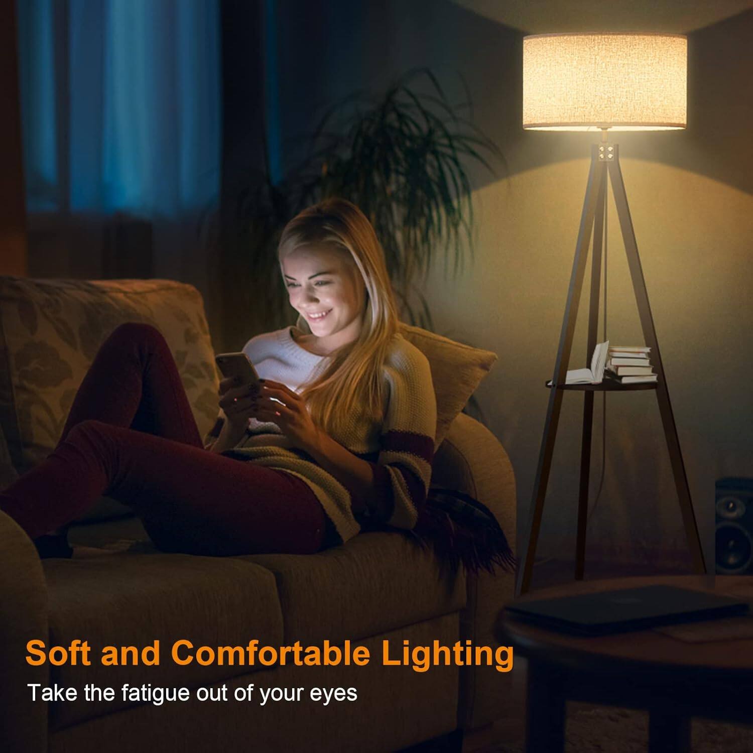 Soft and Comfortable Lighting  
Take the fatigue out of your eyes