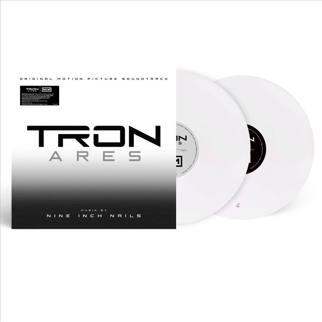 Front. TRON: Ares [Original Motion Picture Soundtrack] [White 2 LP] [LP].
