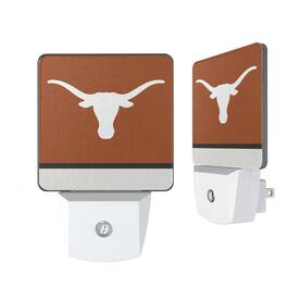 Keyscaper - Texas Longhorns Stripe Design Nightlight 2-Pack - Multicolor