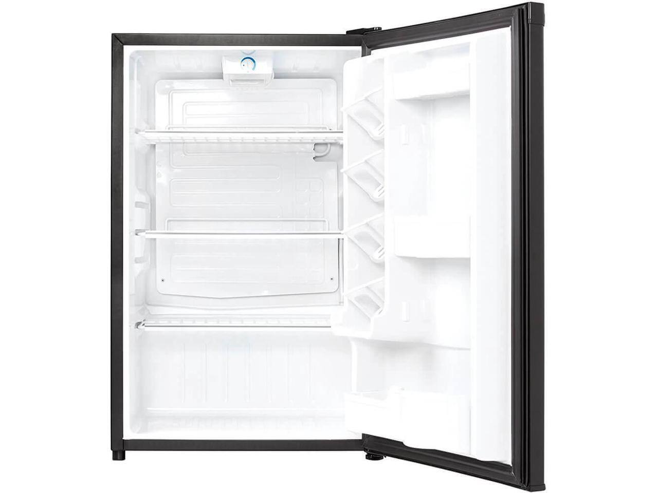 Alt View 2. Danby - Danby Refrigerator Black  DAR044A4BDD - Black.