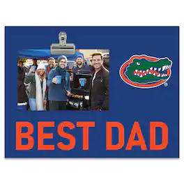 Fan Creations - Florida Gators 8" x 10.5" Briteline Best Dad Clip Frame - Multicolor