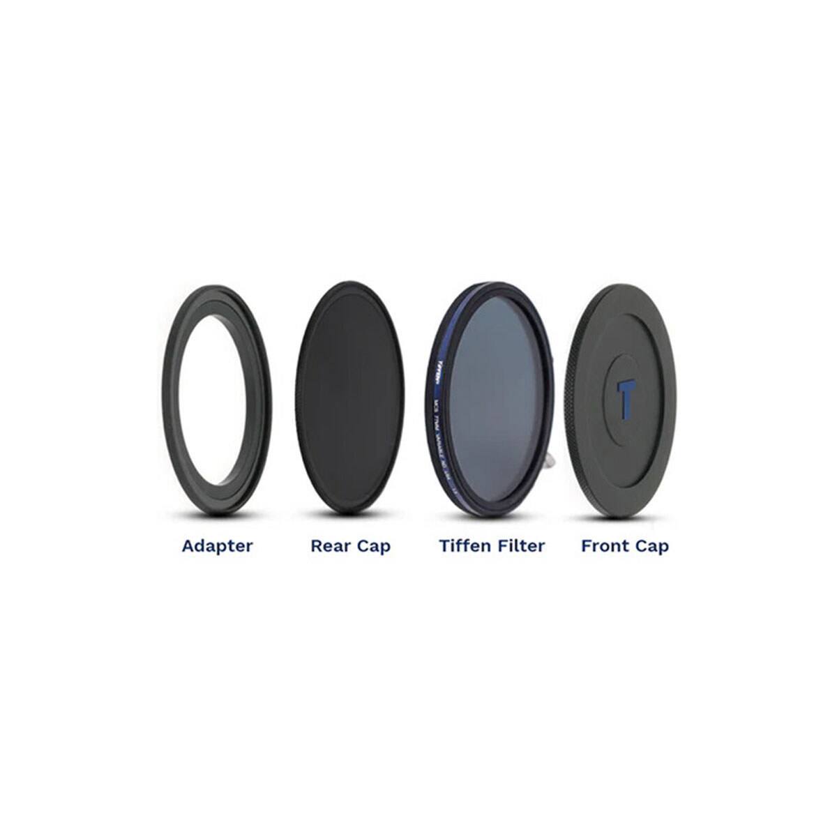 Adapter  
Rear Cap  
Tiffen Filter  
Front Cap