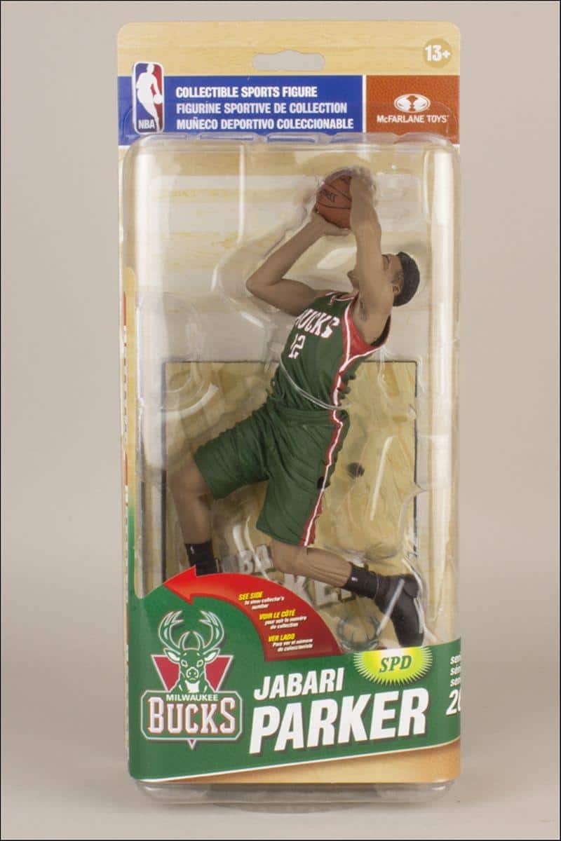 McFarlane Toys - McFarlane NBA Milwaukee Bucks Series 26 Jabari Parker Gold Variant Figure