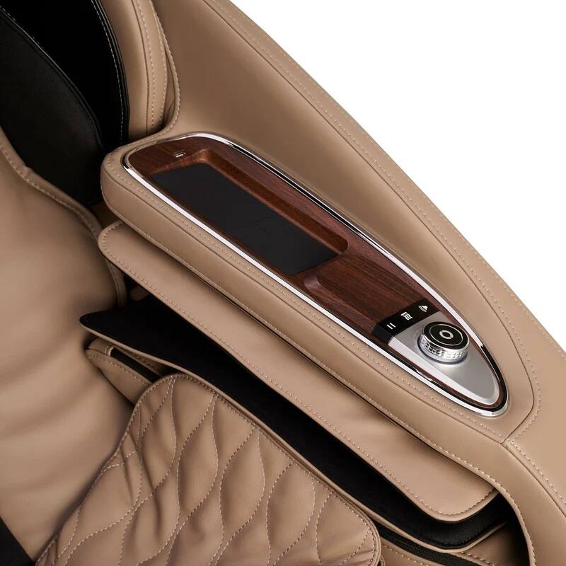 Back. Human Touch - Novo Flex Massage Chair - Gray.