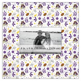 Fan Creations - ECU Pirates 10'' x 10'' Floral Pattern Frame - Multicolor