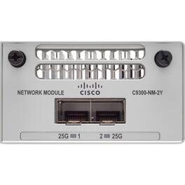 Cisco Consumer Products - Cisco Catalyst 9300 2 x 25G Network Module - For Optical Network, Data NetworkingOptical Fiber25 Gigabit Ethernet - 2 x - Unknown