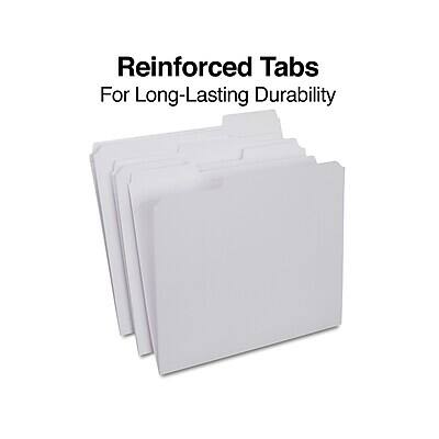 Reinforced Tabs  
For Long-Lasting Durability