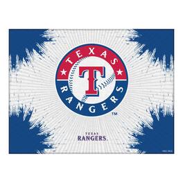 Holland Bar Stool Co. - Texas Rangers 24" x 32" Splash Canvas Wall Art - Multicolor